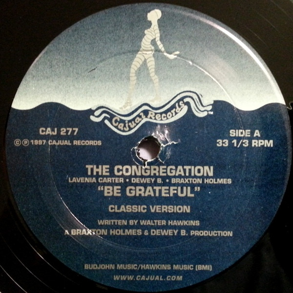 The Congregation	Be Grateful	Cajual Records	CAJ 277